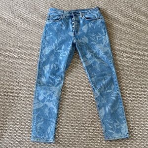 Levi’s 501S High Rise skinny leg jeans Sz 28W X 28L